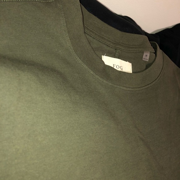 fear of god green t shirt